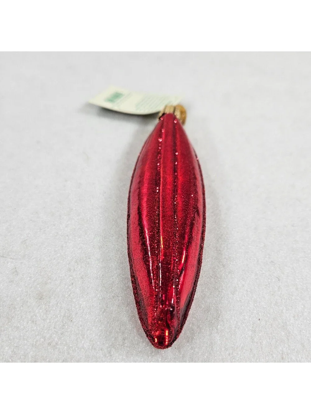 Old World Christmas Red Kayak Glass Ornament NWT 2019 Traditions to Cherish